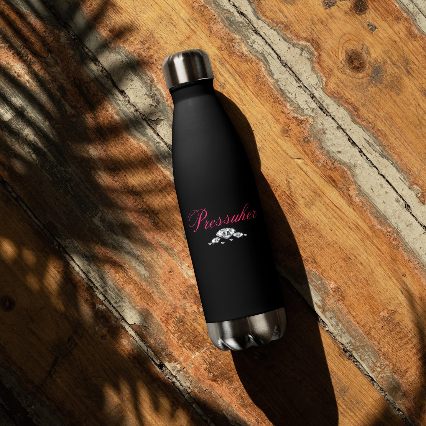 Stainless steel Pressuher water bottle