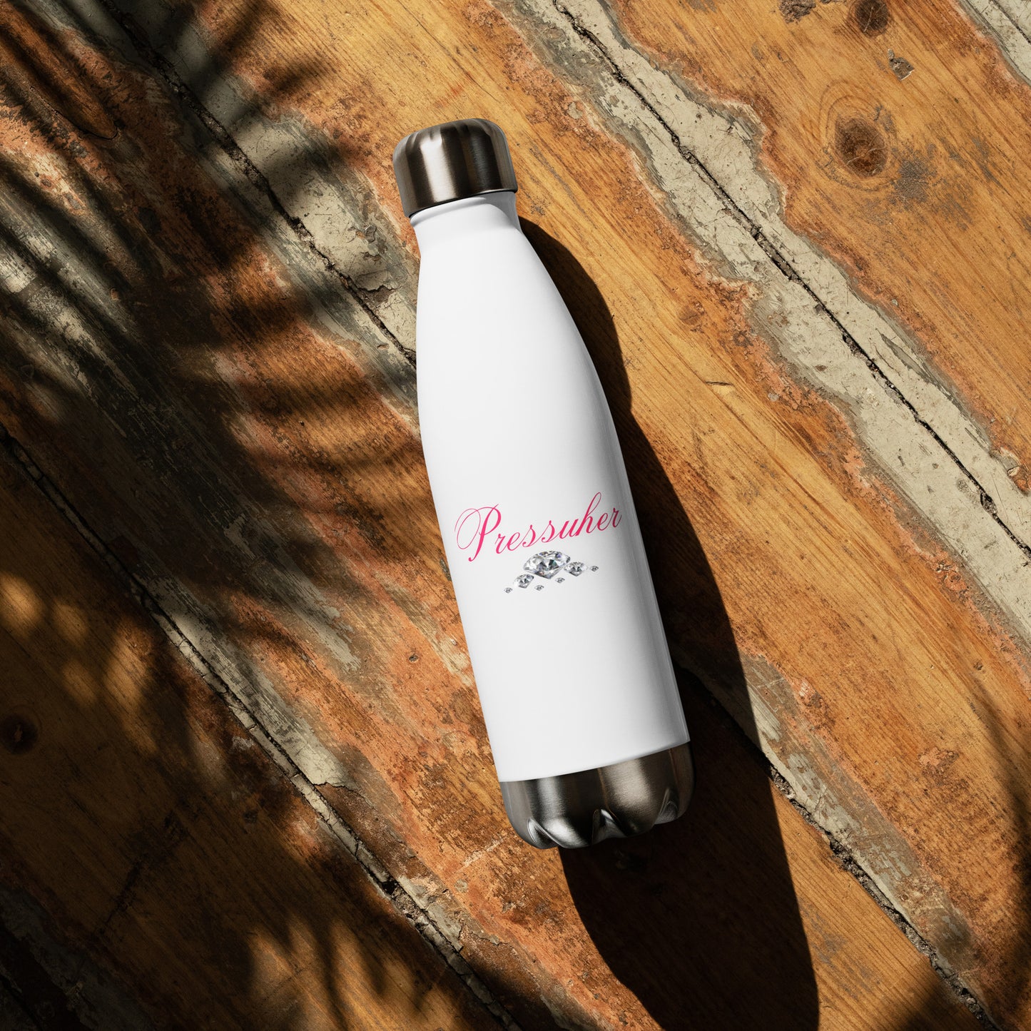 Stainless steel Pressuher water bottle